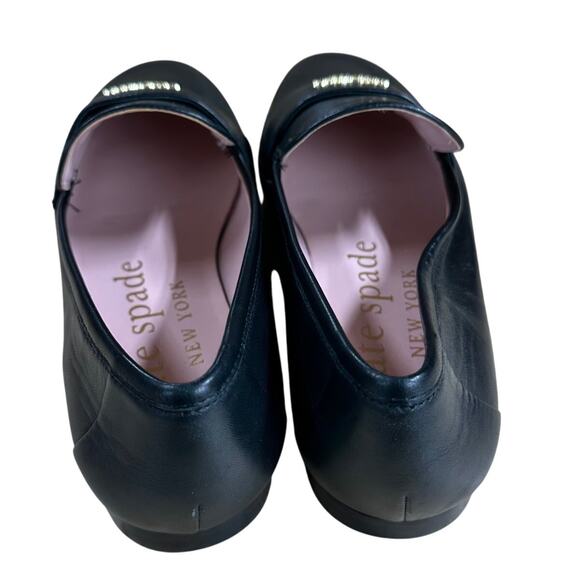 Kate Spade New York Women's Leighton Slip-On Loafer Flat Black Size 6B NEW - Picture 3 of 9